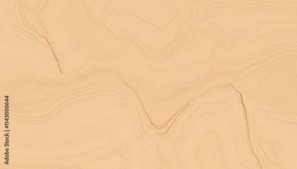 Naklejka premium Light Beige Wood Grain Texture Background