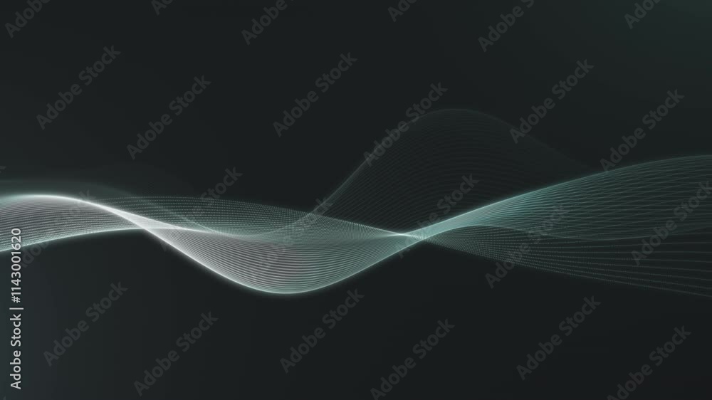Futuristic Minimal White Flowing Wave Background Futuristic Minimal White Flowing Wave Background
