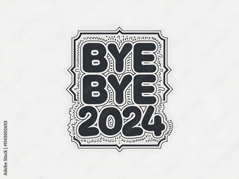 Bye Bye Two Thousand Twenty Four Design Bye Bye Two Thousand Twenty Four Design