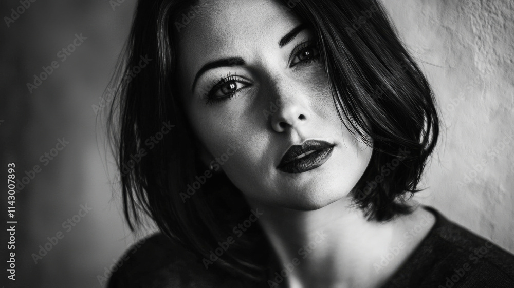 A moody black-and-white studio portrait featuring dramatic shadows and highlights, creating a timeless and artistic effect that emphasizes the subject’s expressions and features. A moody black-and-white studio portrait featuring dramatic shadows and highlights, creating a timeless and artistic effect that emphasizes the subject’s expressions and features.