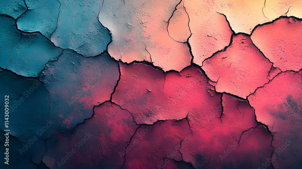 Intricately Designed Crackle Paint Background with Pastel Hues and Elegant Ambiance Intricately Designed Crackle Paint Background with Pastel Hues and Elegant Ambiance