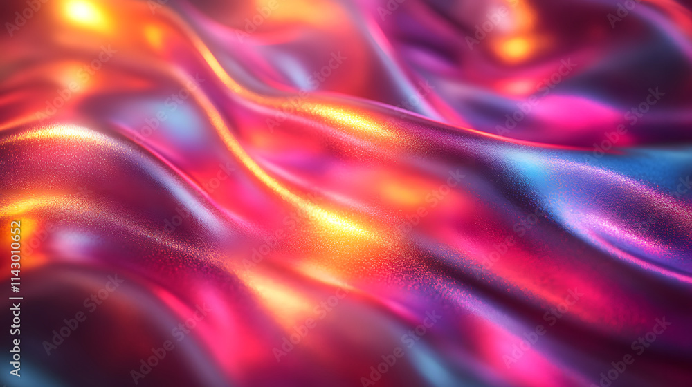 custom made wallpaper toronto digitalA Dramatic Futuristic Visualization of Iridescent Liquid Metal Against a Dark Background