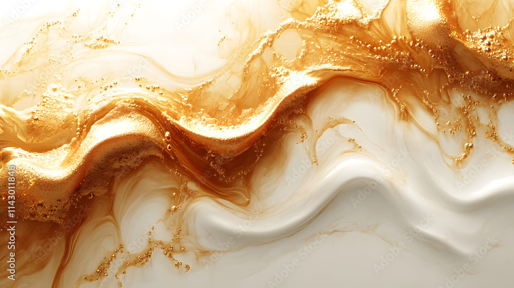 An Abstract Journey Through the Rich and Bold Flavors of Greek Coffee An Abstract Journey Through the Rich and Bold Flavors of Greek Coffee