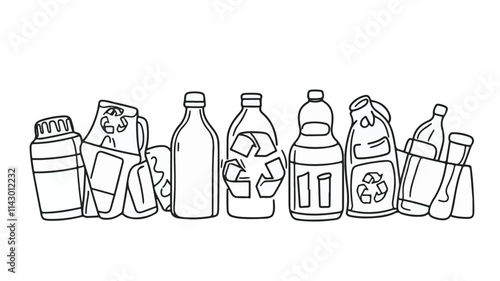 Hand-Drawn Science and Education Vector Icons Collection  Art & Illustration
