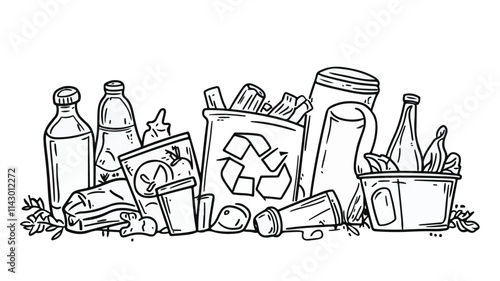 Hand-Drawn Science and Education Vector Icons Collection  Art & Illustration