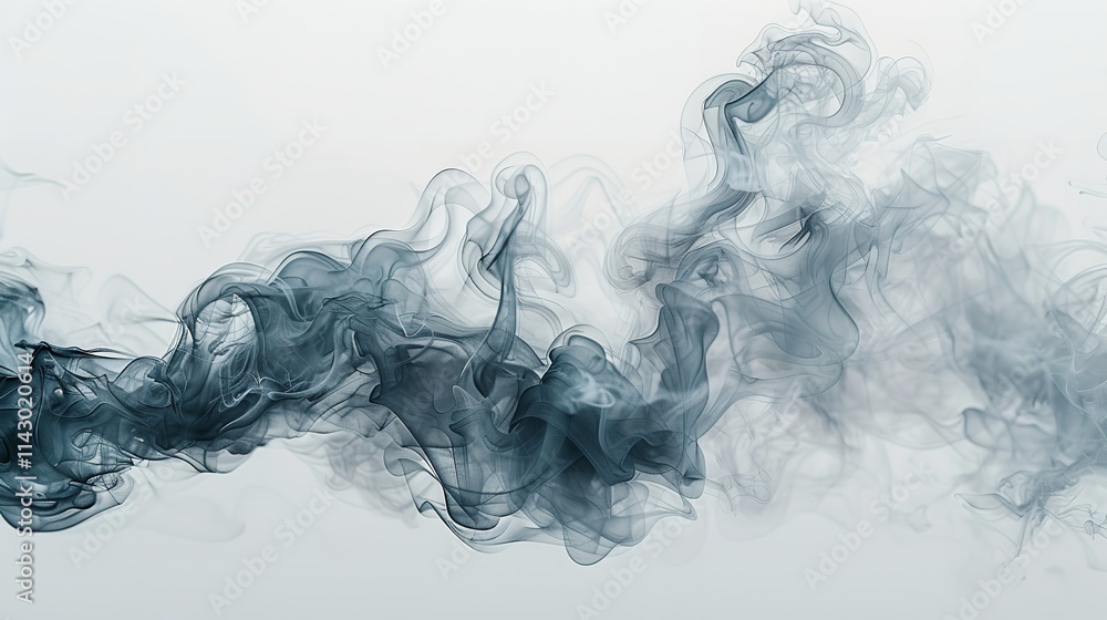 a black and white photo of smoke on a white background a black and white photo of smoke on a white background