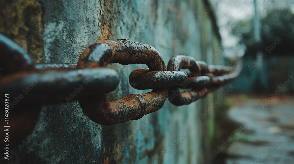 Grunge, old rusty chain. metal steel iron link object, metallic strong security accessory, heavy long straight industry safety, stainless protection equipment, connection. Grunge, old rusty chain. metal steel iron link object, metallic strong security accessory, heavy long straight industry safety, stainless protection equipment, connection.