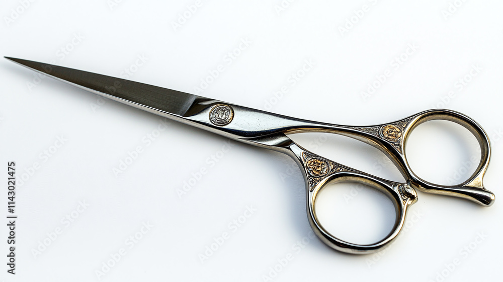Scissors isolated on white background. steel metal iron silver sharp cut tool equipment object with handle. tailor craft work, office blade instrument, vintage barber, clip, school. Scissors isolated on white background. steel metal iron silver sharp cut tool equipment object with handle. tailor craft work, office blade instrument, vintage barber, clip, school.