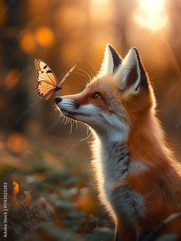 red fox cub red fox cub