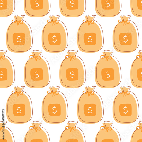 Abundance of Dollar Sign Bags