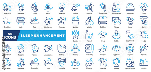 Sleep Enhancement Icon