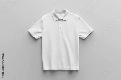 Wallpaper Mural Blank white polo shirt mockup Torontodigital.ca