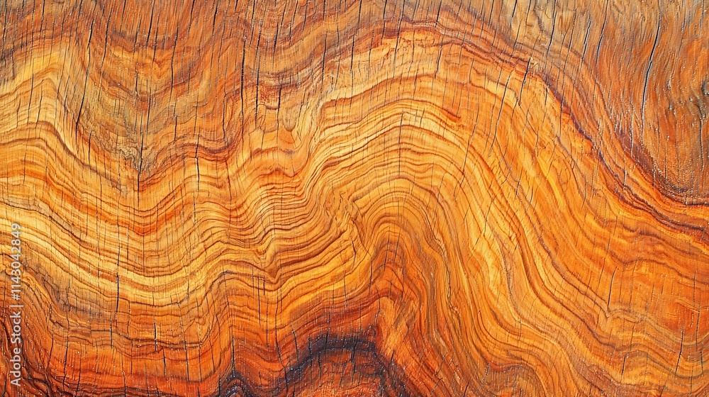 A close up view of a tree trunk showing the texture of the wood A close up view of a tree trunk showing the texture of the wood