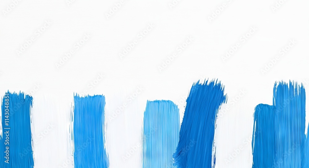 Fototapeta premium A textured watercolor background in blue-green hues, adorned with a stained pattern and a teal to turquoise gradient.