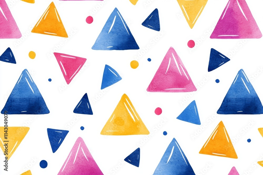 A multitude of vibrant triangles forming a background, texture, and pattern. A multitude of vibrant triangles forming a background, texture, and pattern.