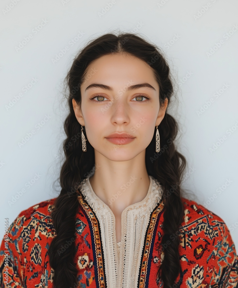 Circassian female portrait Circassian female portrait