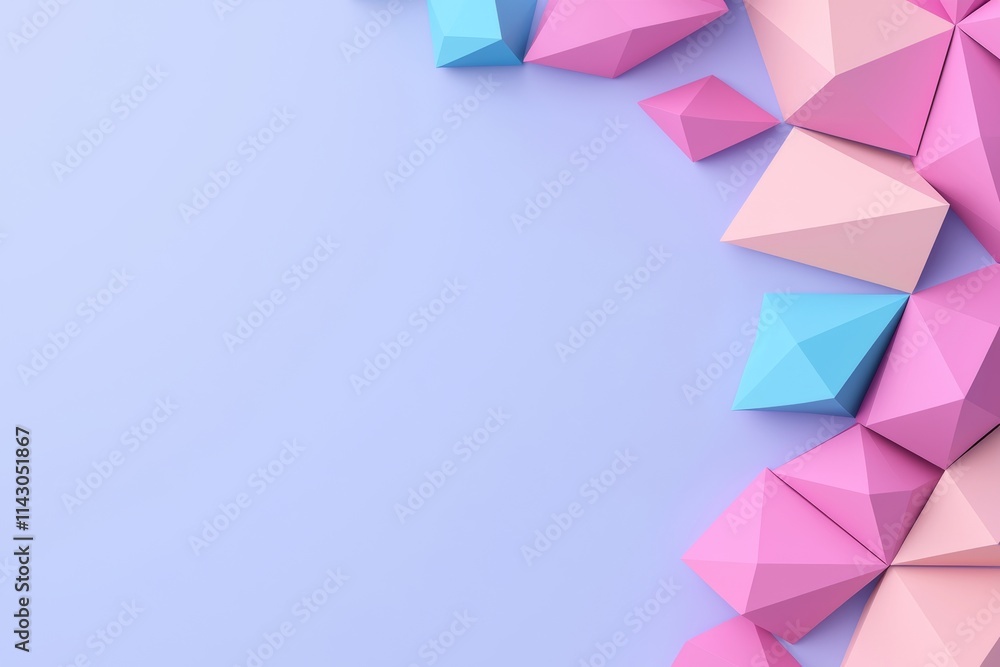 An Stock image showcasing a vivid purple geometric background with intersecting triangular shapes. An Stock image showcasing a vivid purple geometric background with intersecting triangular shapes.