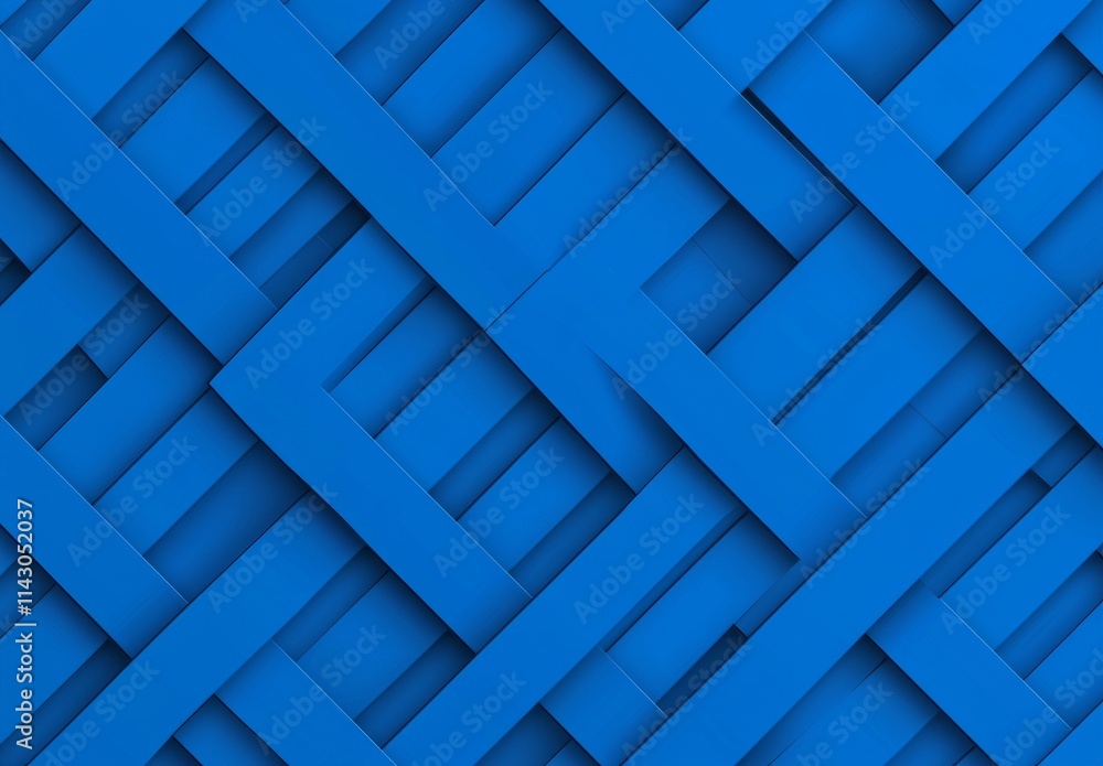 A full-frame, high-resolution abstract background with a seamless pattern of blue geometric hexagons on a dark blue backdrop. The modern design repeats seamlessly. A full-frame, high-resolution abstract background with a seamless pattern of blue geometric hexagons on a dark blue backdrop. The modern design repeats seamlessly.