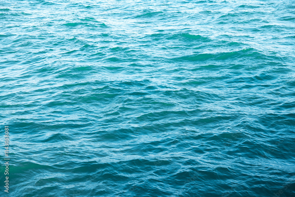 Fototapeta premium Blue sea water background texture