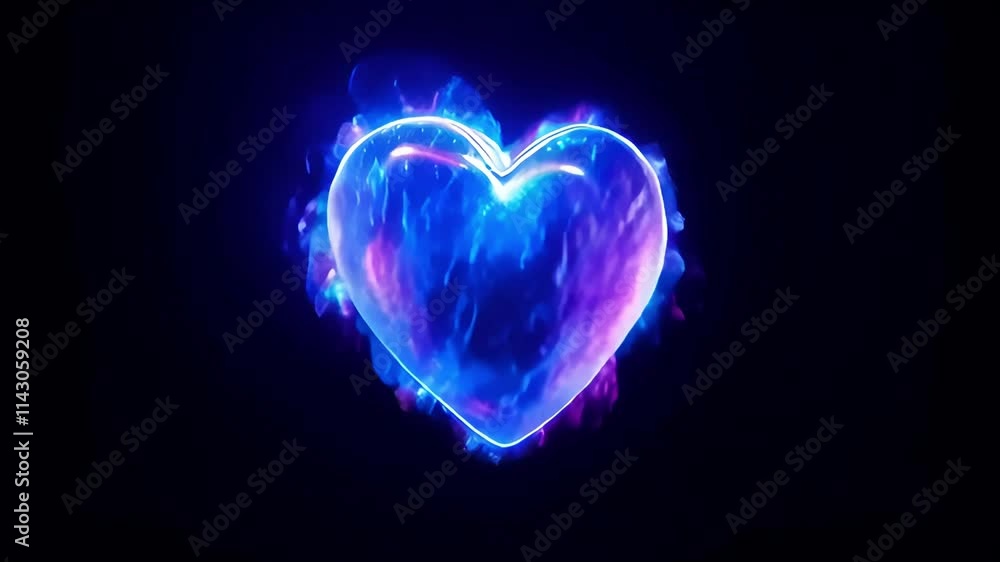 A fantasy beating heart with an ethereal aura pulsating softly A fantasy beating heart with an ethereal aura pulsating softly