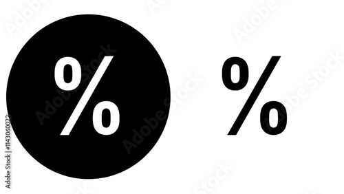 percentage icon simple
