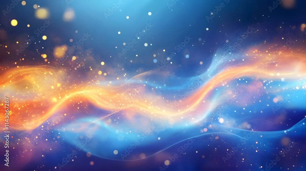 Obraz premium An abstract technology background representing an unlimited data storage concept