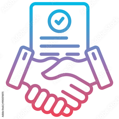 Contract Negotiation Icon