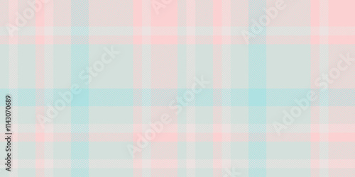 Punk pattern texture check, production background textile plaid. T-shirt vector seamless tartan fabric in spa blue and light colors.
