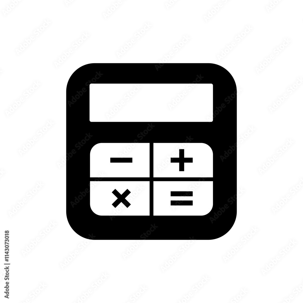 Calculator icon vector. Savings, finances sign isolated on white, economy concept, Trendy Flat style for graphic design, Web site, UI. Calculator icon vector. Savings, finances sign isolated on white, economy concept, Trendy Flat style for graphic design, Web site, UI.
