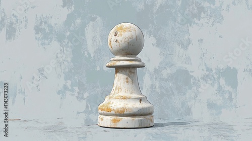 Abstract chessboard with classic pieces creating a modern and stylish background, perfect for strategic and conceptual visuals