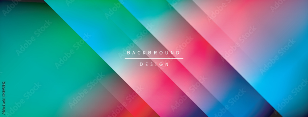 Fototapeta premium Light shadow lines dynamic gradient background