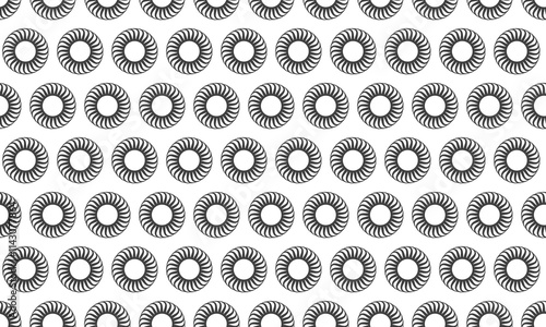 Seamless geometric pattern design. Abstract tech background. Simple vector ornament for web backdrop or fabric, paper print.