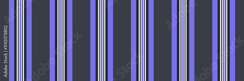 Sivid lines pattern vector, collage texture background seamless. Metting vertical fabric textile stripe in dark and white colors.