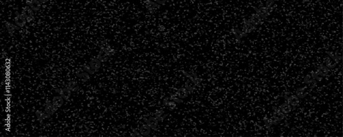 Black Abstract texture of Granite Concrete Stucco Marble, Polished Rock Chips, Vintage Quartz Terrazzo Flooring. Backdrop for Websites, Printing Fabric & Brochures, Interior & Luxury/Premium Packaging