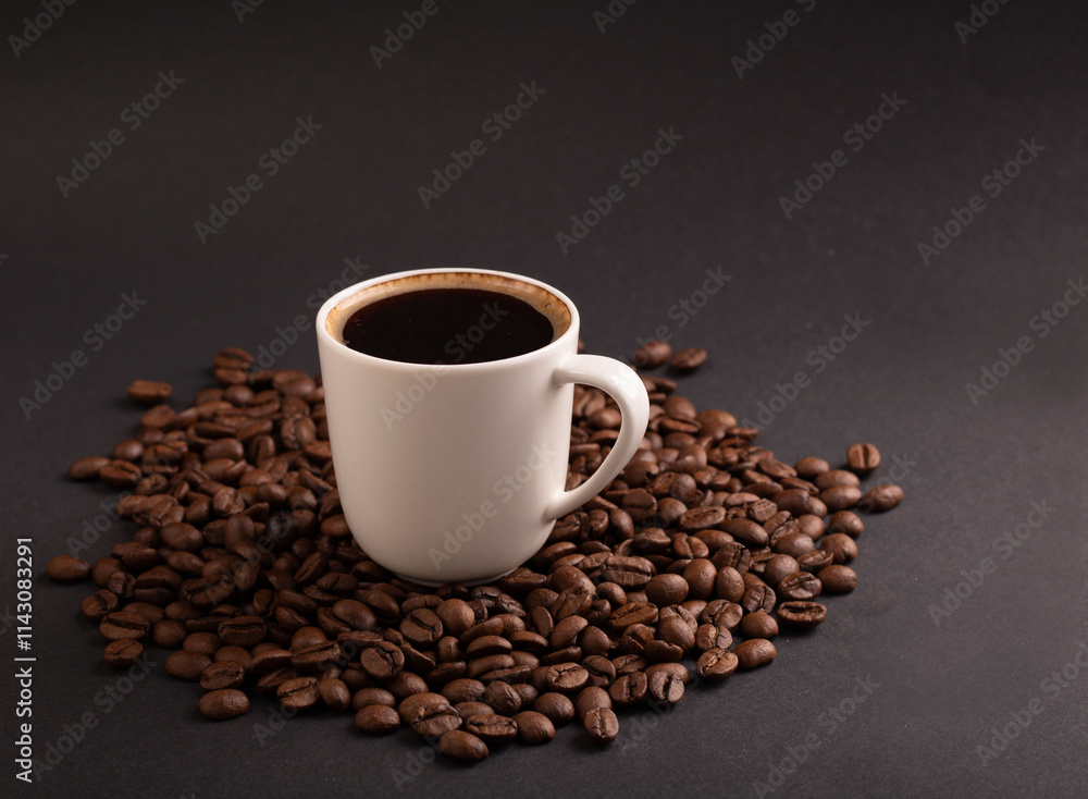 photo coffee beans and a cup of coffee, bean, roasted coffee bean, energy, shop, natural, drink, copy space, brown, view, espresso, cafe, caffeine, cup, aromatic, roasted, black photo coffee beans and a cup of coffee, bean, roasted coffee bean, energy, shop, natural, drink, copy space, brown, view, espresso, cafe, caffeine, cup, aromatic, roasted, black