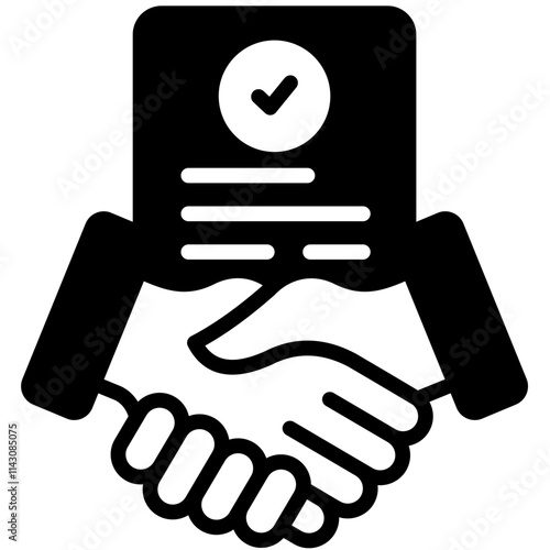 Contract Negotiation Icon