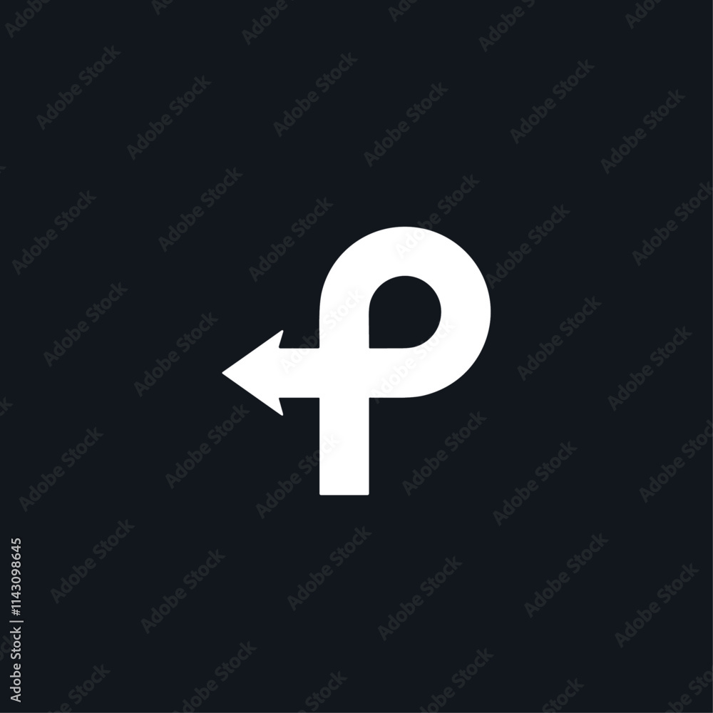 Obraz premium Arrow icon flat vector design