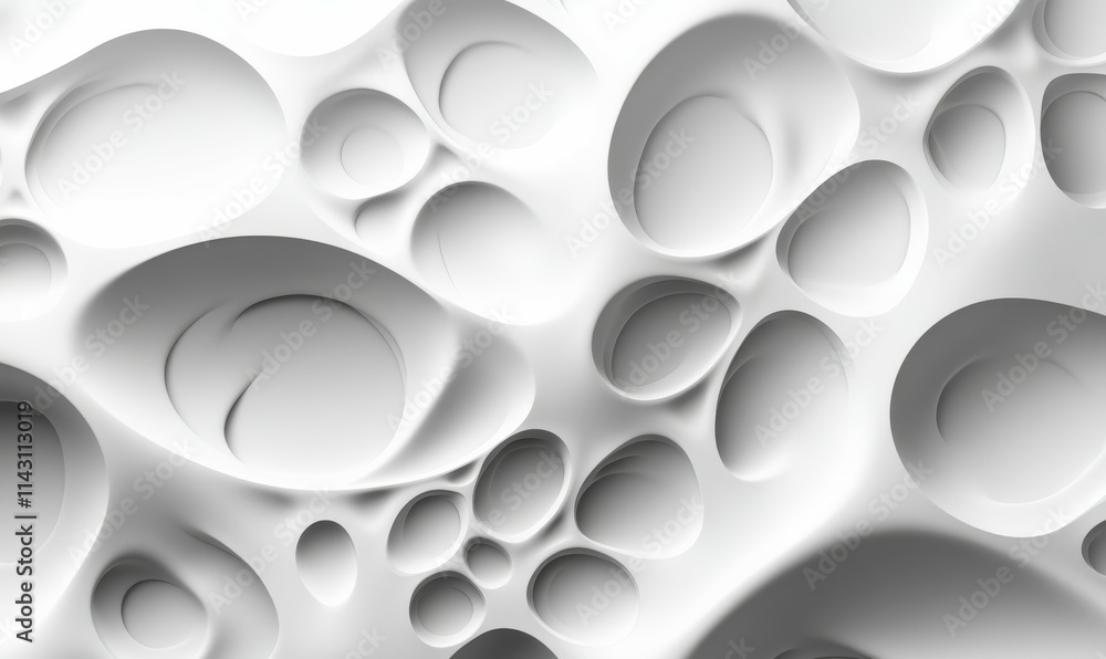 Abstract 3D Surface Background. Abstract 3D Surface Background.