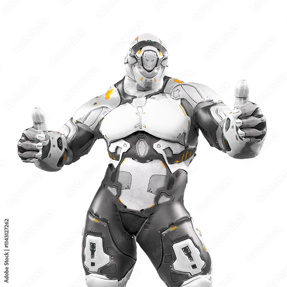 future soldier is okay on white background future soldier is okay on white background