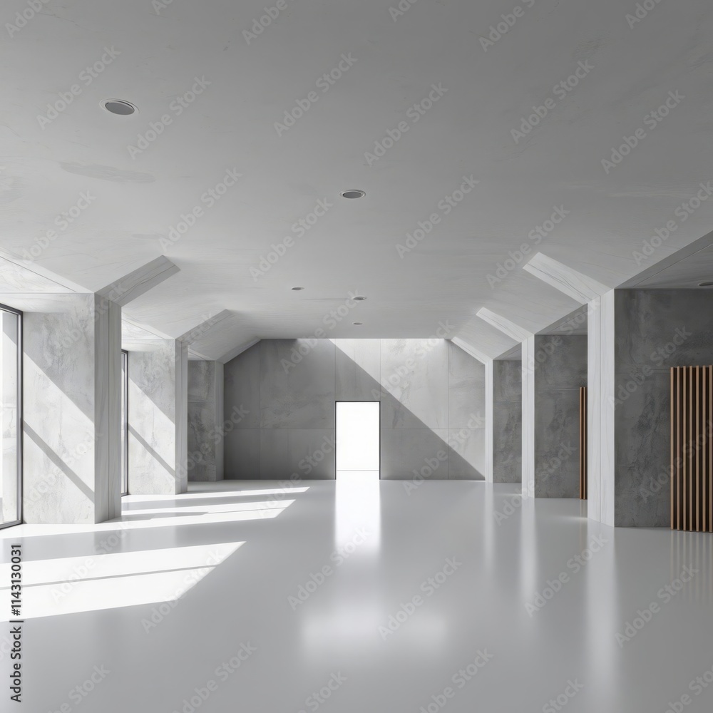 Minimalist interior design with concrete wall and white floor wood concrete design wood design concrete architecture wall floor modern Minimalist interior design with concrete wall and white floor wood concrete design wood design concrete architecture wall floor modern