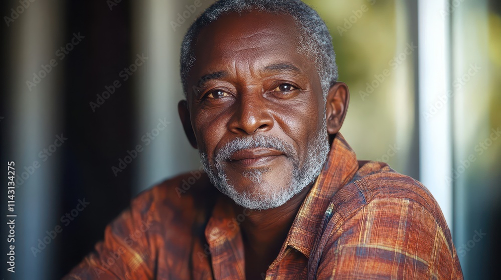 Middle-aged South African man with casual attire and a confident look. Middle-aged South African man with casual attire and a confident look.