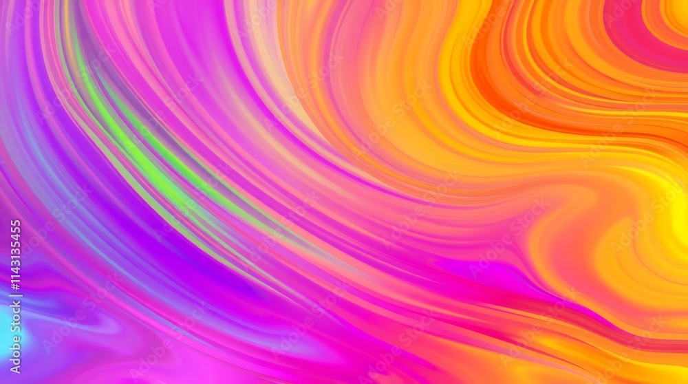 Liquid Dreams: A vibrant, abstract design with flowing, swirling lines in a spectrum of colors, creating an illusion of movement and fluidity. Liquid Dreams: A vibrant, abstract design with flowing, swirling lines in a spectrum of colors, creating an illusion of movement and fluidity.