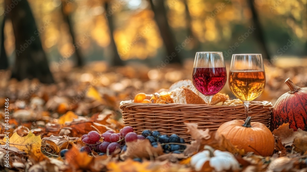 Planning a fall-themed picnic. Planning a fall-themed picnic.