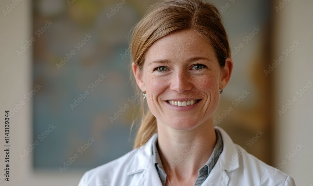 Portrait of a smiling general practitioner