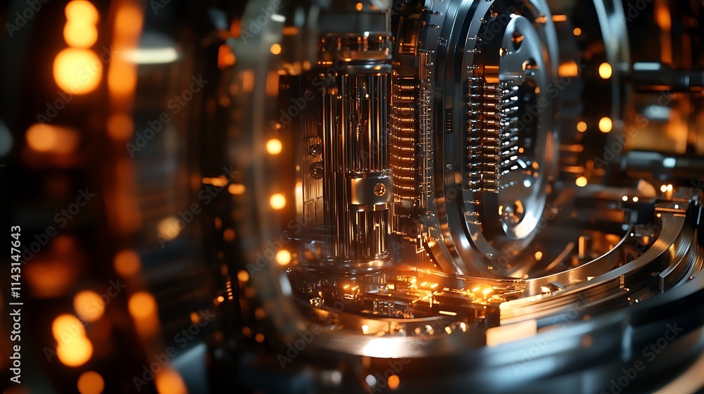 Intricate Machinery: A Glimpse into Futuristic Technology Intricate Machinery: A Glimpse into Futuristic Technology