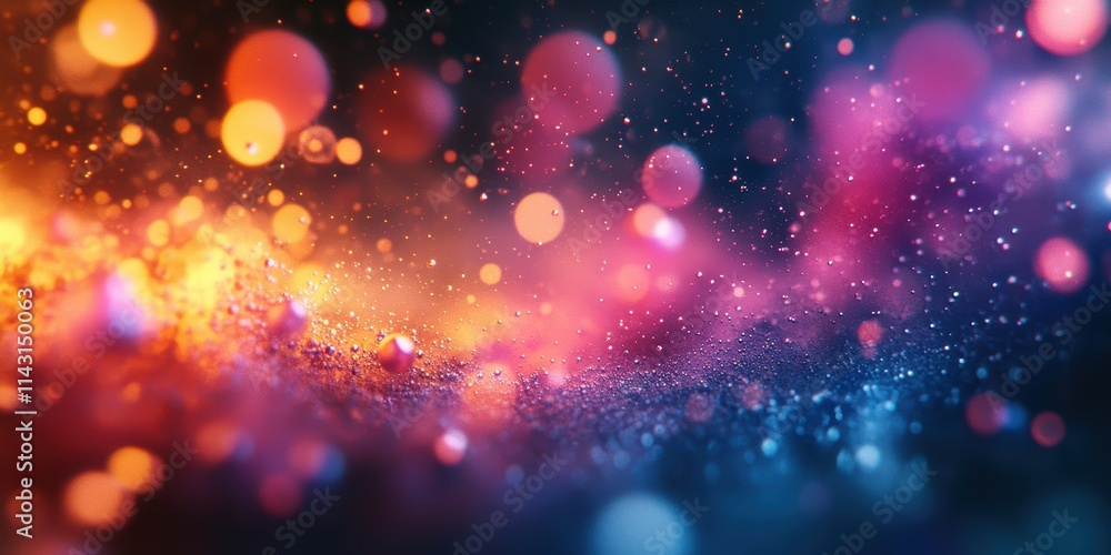A Mesmerizing Display of Colorful Abstract Light Particles Forming a Vivid and Dynamic Bokeh Effect in a Vibrant Spectrum of Warm and Cool Tones A Mesmerizing Display of Colorful Abstract Light Particles Forming a Vivid and Dynamic Bokeh Effect in a Vibrant Spectrum of Warm and Cool Tones
