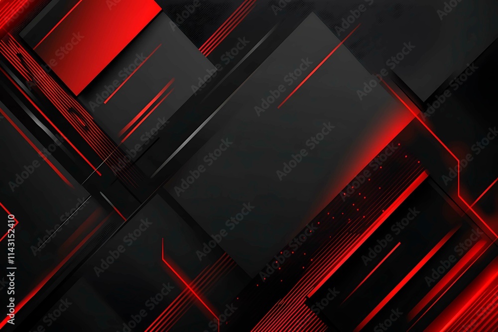Dynamic technology-inspired abstract background with sharp red, black, and silver lines, creating a sleek and futuristic digital design. Dynamic technology-inspired abstract background with sharp red, black, and silver lines, creating a sleek and futuristic digital design.