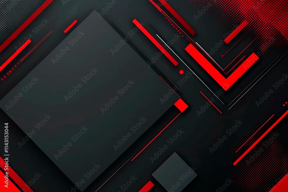 Dynamic technology-inspired abstract background with sharp red, black, and silver lines, creating a sleek and futuristic digital design. Dynamic technology-inspired abstract background with sharp red, black, and silver lines, creating a sleek and futuristic digital design.