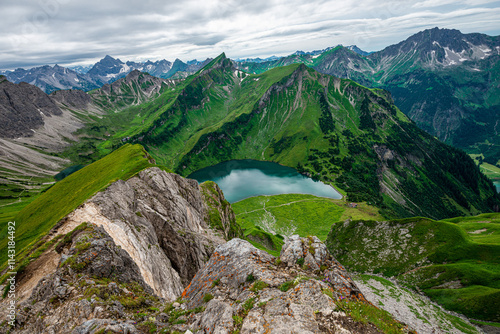 Wanderung vom Vilsalpsee auf die Landsberger Hütte
