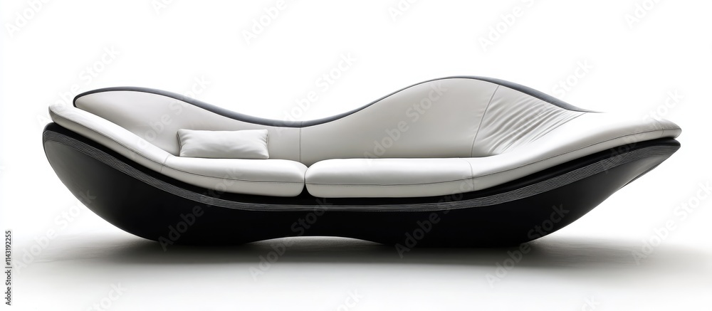 Modern sculptural leather sofa design that enhances living spaces with elegance and comfort for stylish home decor Modern sculptural leather sofa design that enhances living spaces with elegance and comfort for stylish home decor